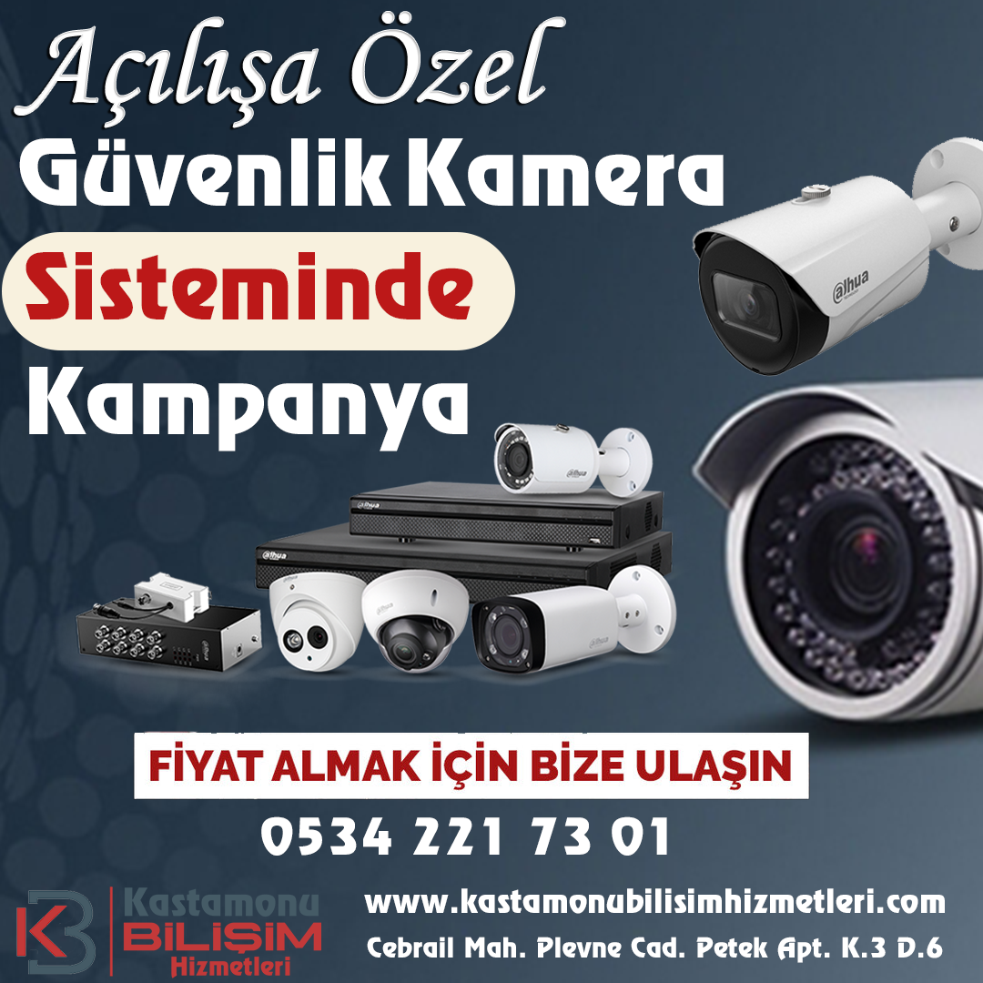 Kastamonu Bilişim - Kastamonu Güvenlik Sistemleri